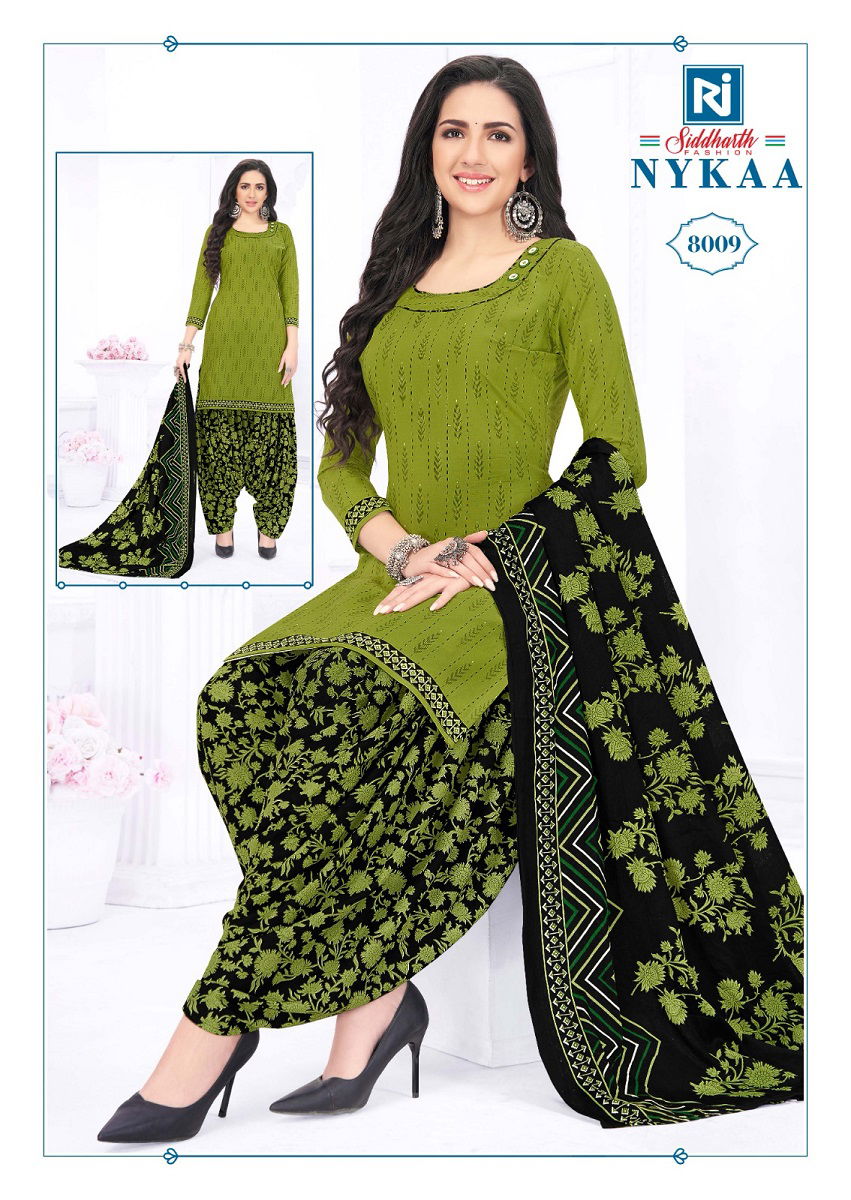 Siddharth Nykaa 8 Readymade Cotton Dress Catalog
